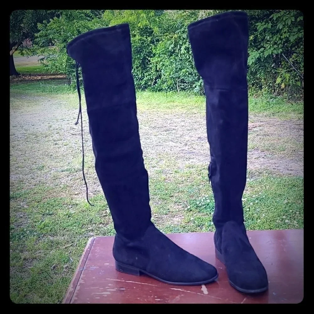 Gianna Bini Long black knee high boots